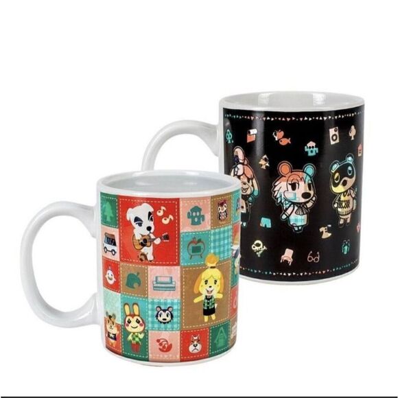 Nintendo Animal Crossing Characters 10oz Heat Change Ceramic Mug - Picture 1 of 7